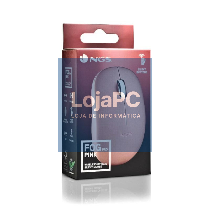 NGS Raton Fogpro Inalambrico Rosa — imagem 2