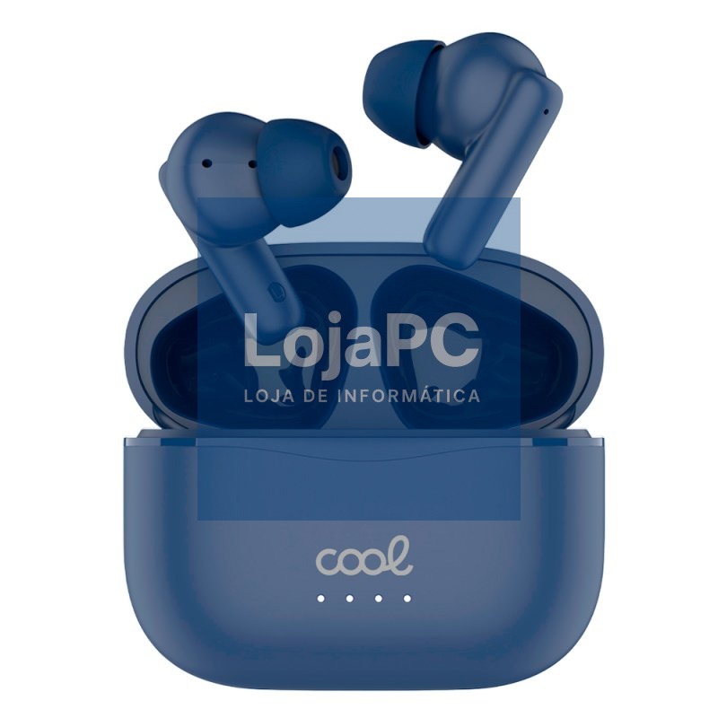Auriculares Stereo Bluetooth Earbuds COOL Bound Azul-marinho