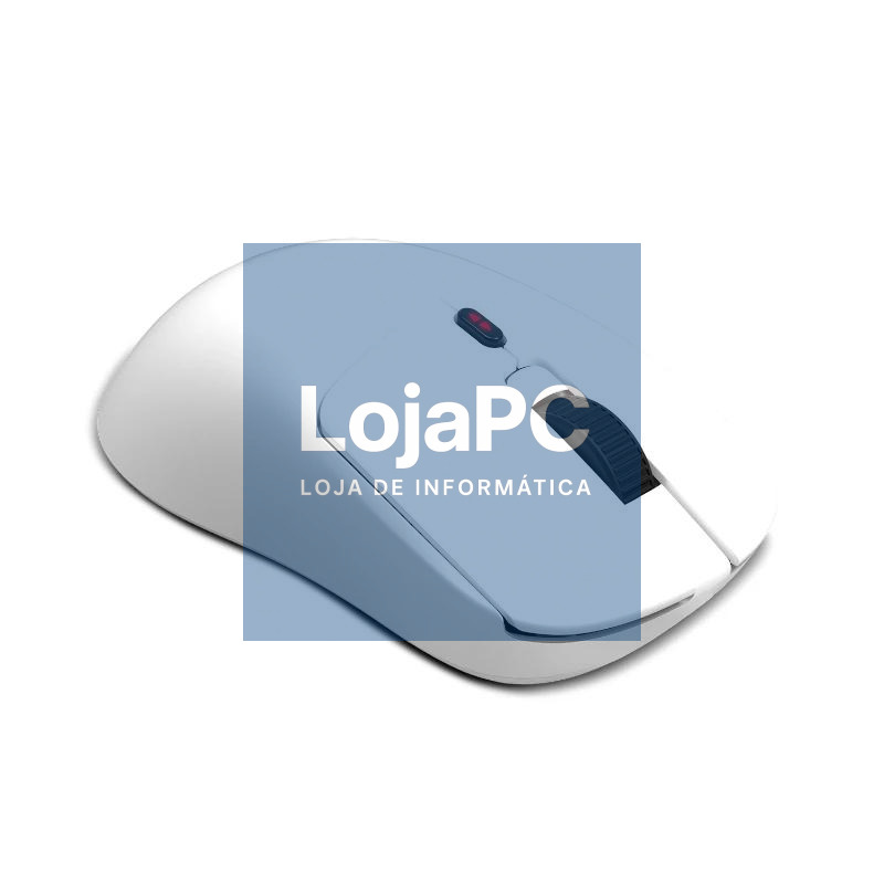KROM KLEVER Raton gaming superligero wireless Blco — imagem 3