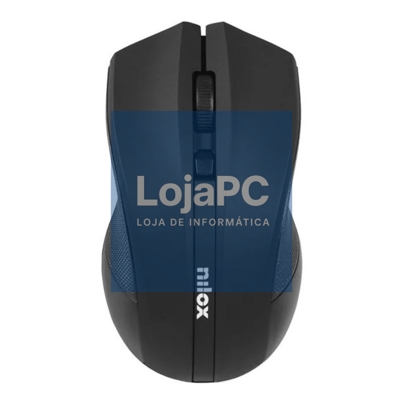 Nilox Ratón MOWI1001 Inalámbrico Amb.1600DPI Negro