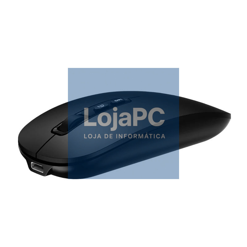 Coolbox Ratón W02-IA Inalámbrico RF+BT Negro — imagem 2