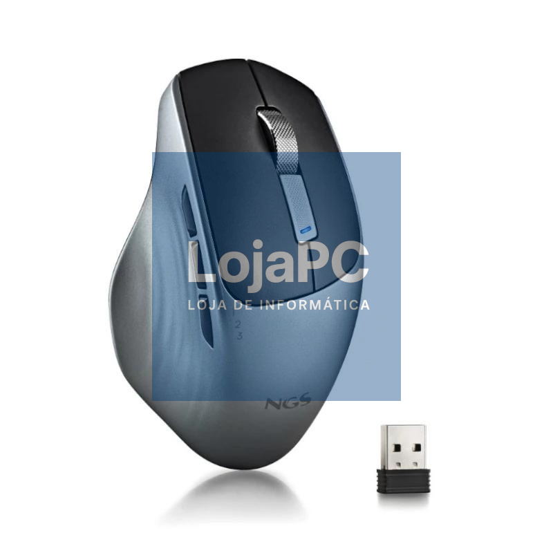 NGS Ratón inalámbrico Multimodo 1600 DPI