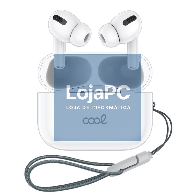 Auriculares Stereo Bluetooth Earbuds COOL Chester Branco — imagem 4