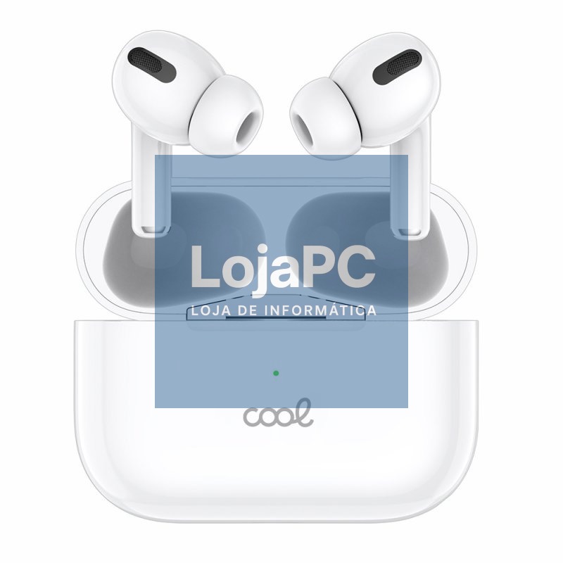 Auriculares Stereo Bluetooth Earbuds COOL Chester Branco