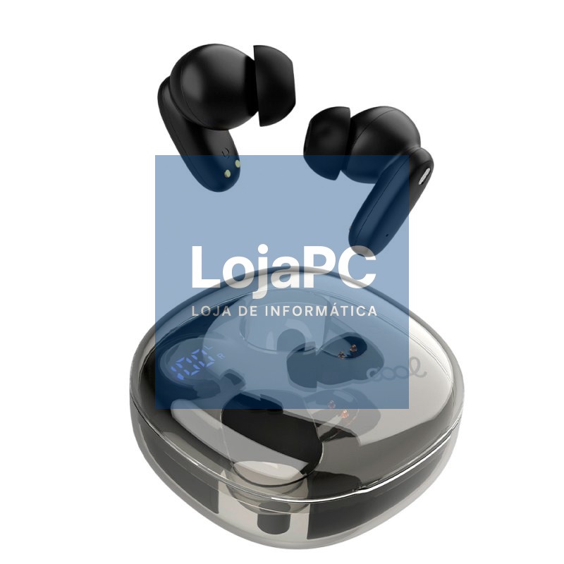Auriculares Stereo Bluetooth Earbuds COOL Fun Black