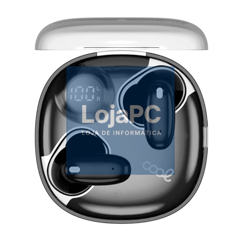 Auriculares Stereo Bluetooth Earbuds COOL Fun Black — imagem 2