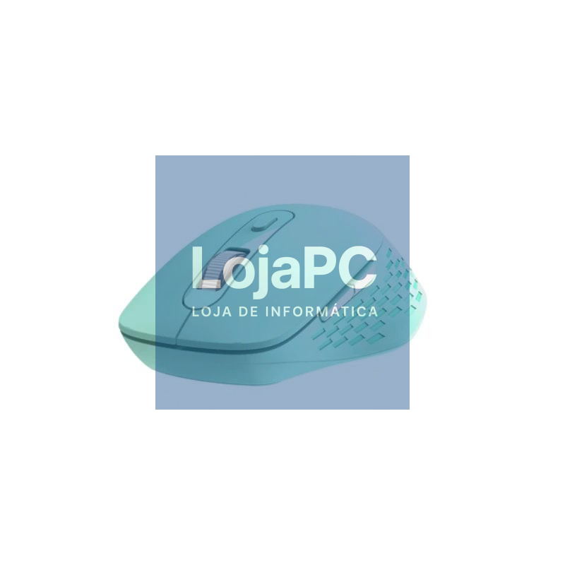 Nilox Ratón Dual Wireless 1600dpi silen. Cyan — imagem 2
