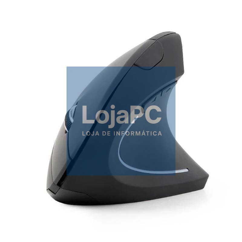GEMBIRD Ratón óptico inalamb. ergo 6 botones Negro
