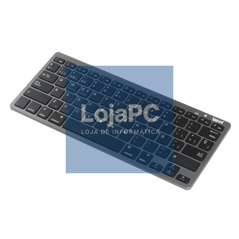 iggual Teclado Bluetooth Slim TKL-BT negro 2 canal — imagem 3