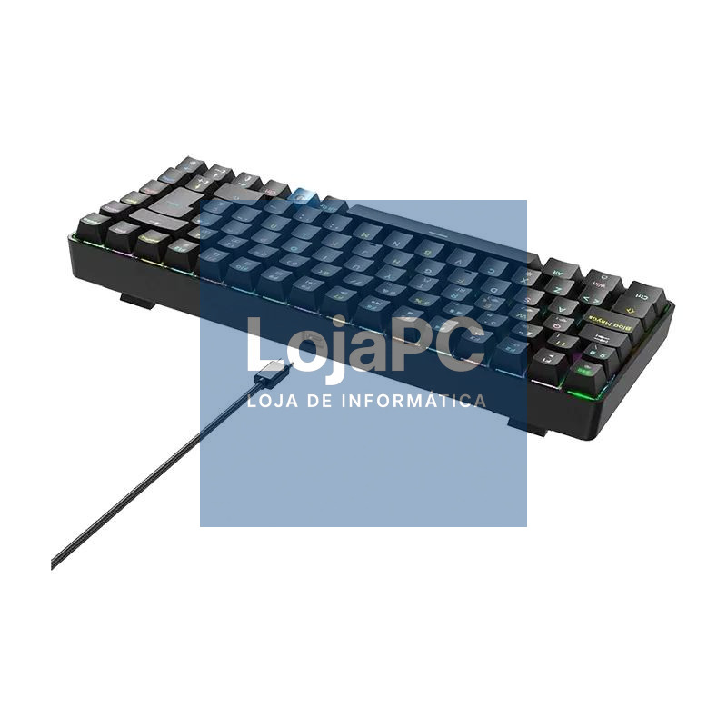 Hiditec Teclado Gaming GM1K Switches brown — imagem 2