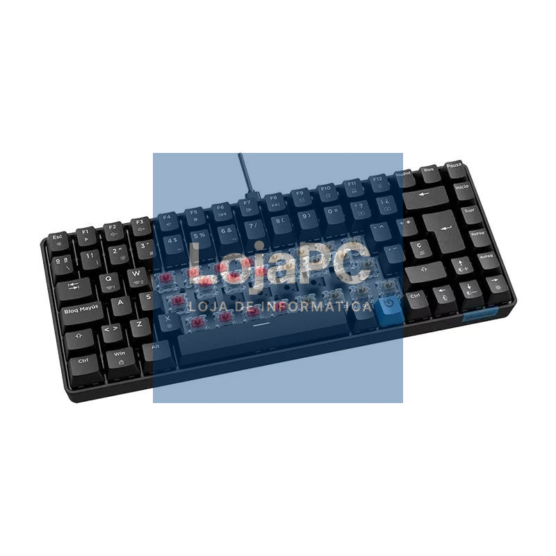 Hiditec Teclado Gaming GM1K Switches brown — imagem 3