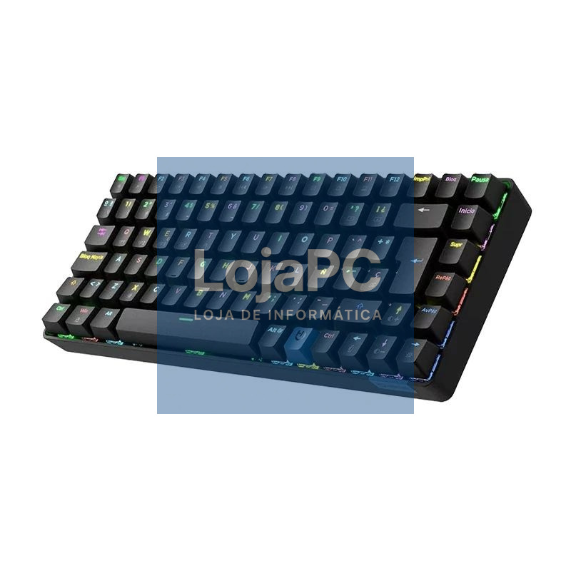 Hiditec teclado Gaming GM1K Switches red