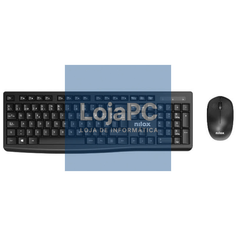 Nilox NXKMWE012 Kit teclado + ratón Wireless