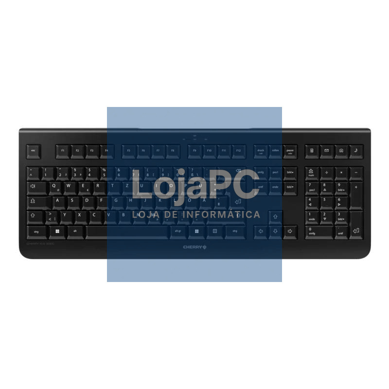 CHERRY Teclado inalámbrico KW 3000 negro