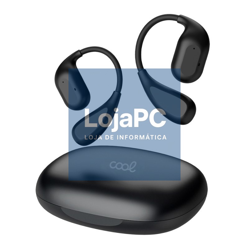 Auriculares Stereo Bluetooth Earbuds COOL Moon Cinza escuro