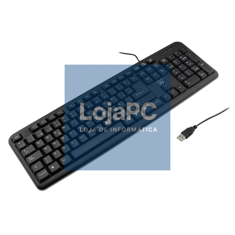 Ewent Teclado Slim EW3109 usb Negro — imagem 2