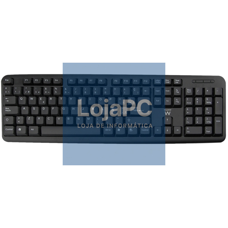 Ewent Teclado Slim EW3109 usb Negro
