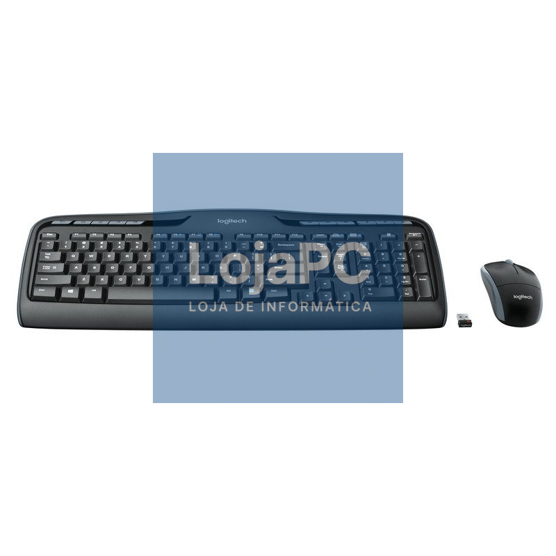 Logitech Teclado+ Ratón MK330 USB Negro