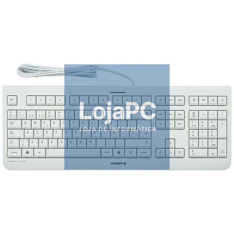 Cherry Teclado KC 1000 Blanco