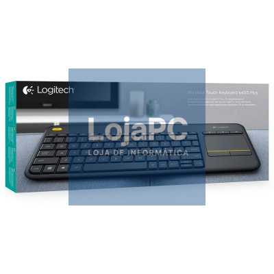 Logitech Teclado K400 920-007137 Plus Touch Negro — imagem 2
