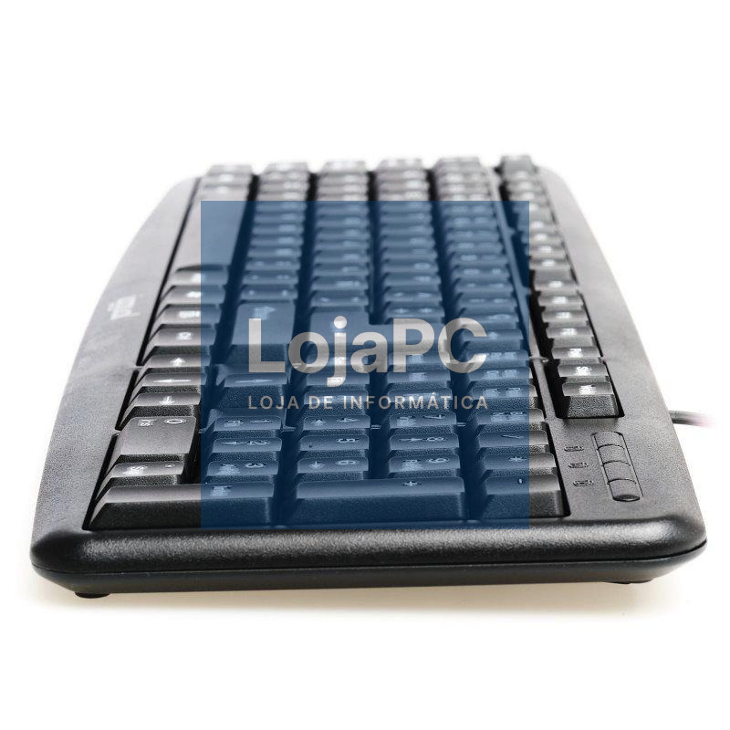 iggual Teclado USB estándar CK-BASIC-105T negro — imagem 5