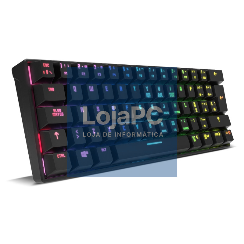 Krom Teclado Gaming KLUSTER RGB Mini Keyboard — imagem 3