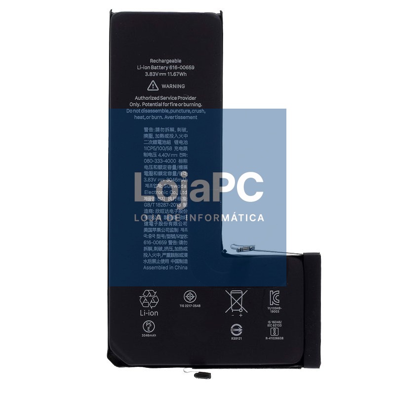 Bateria FRIA Compatível com iPhone 11 Pro
