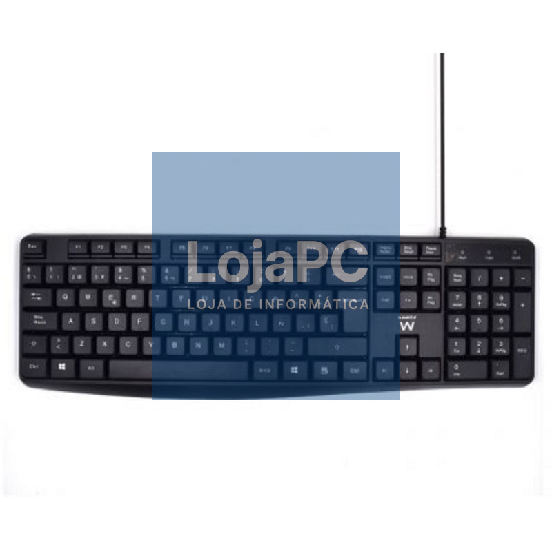 Ewent EW3001 teclado escritura silenciosa USB