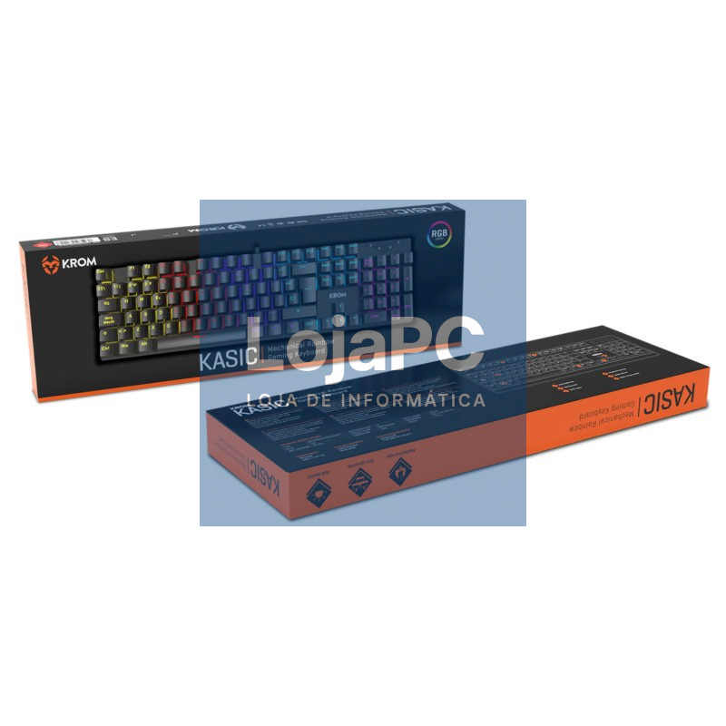 KROM teclado mecanico KASIC rgb — imagem 3
