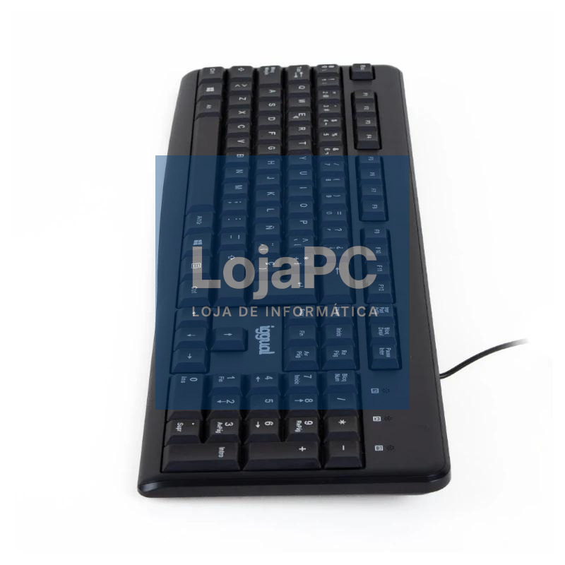iggual Teclado estándar CK-BASIC2-105T negro — imagem 5