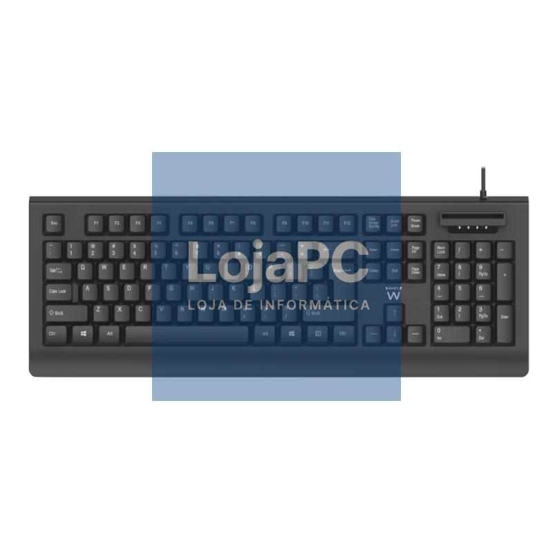 Ewent Teclado EW3286 con lector dni