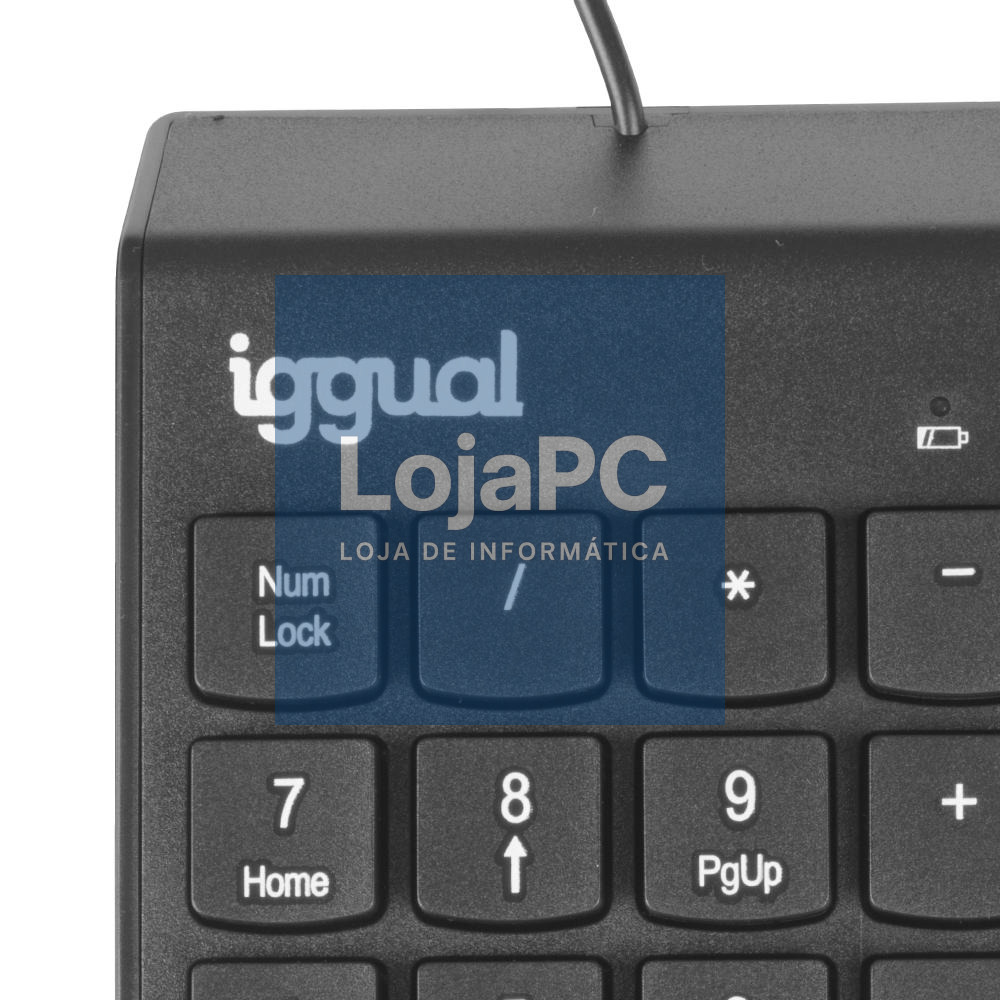 iggual Teclado numérico USB CK-NUM-19T negro — imagem 3