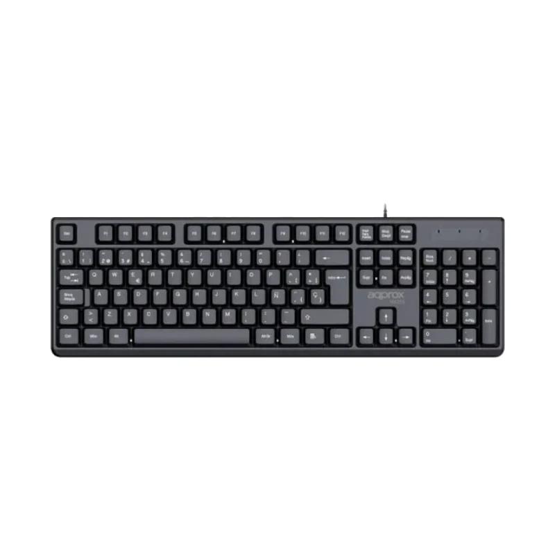 APPROX Teclado X205 USB 2.0 Negro — imagem 3