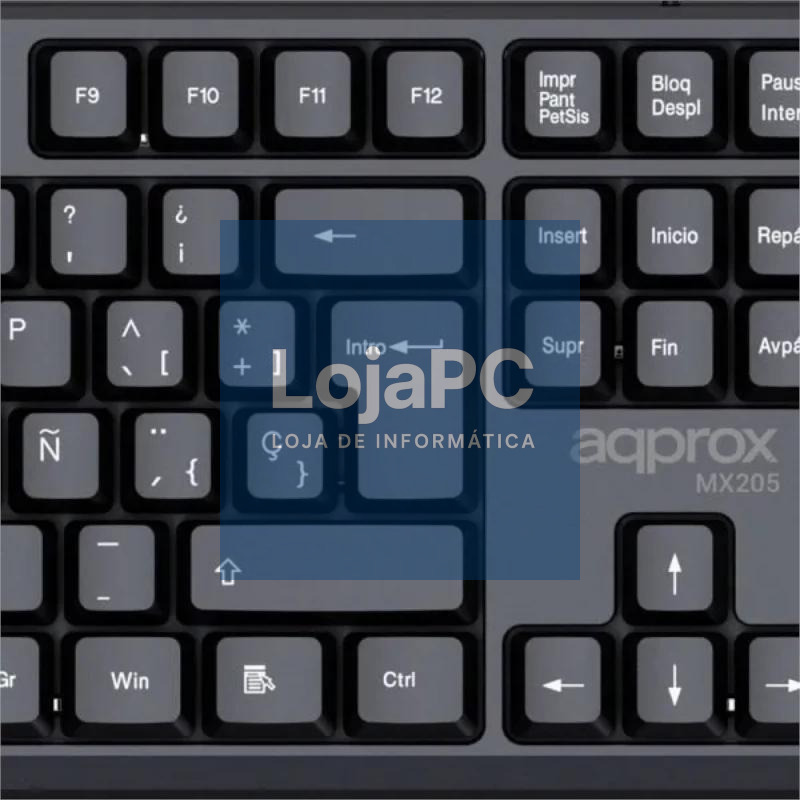 APPROX Teclado X205 USB 2.0 Negro — imagem 5