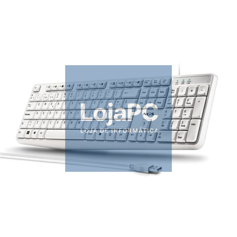 NGS Teclado USB-A 12 Teclas Multi Cable 1.5M — imagem 2