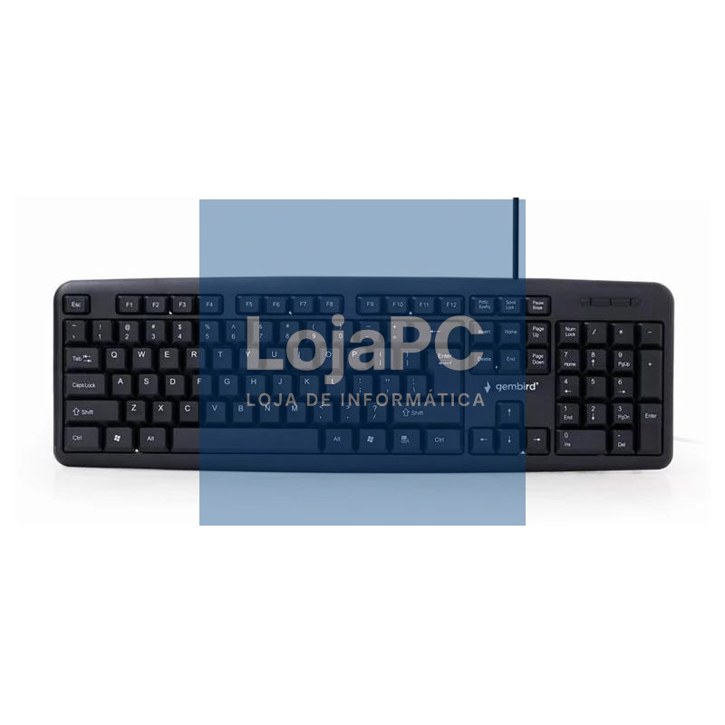 GEMBIRD Teclado estandard USB Español Negro