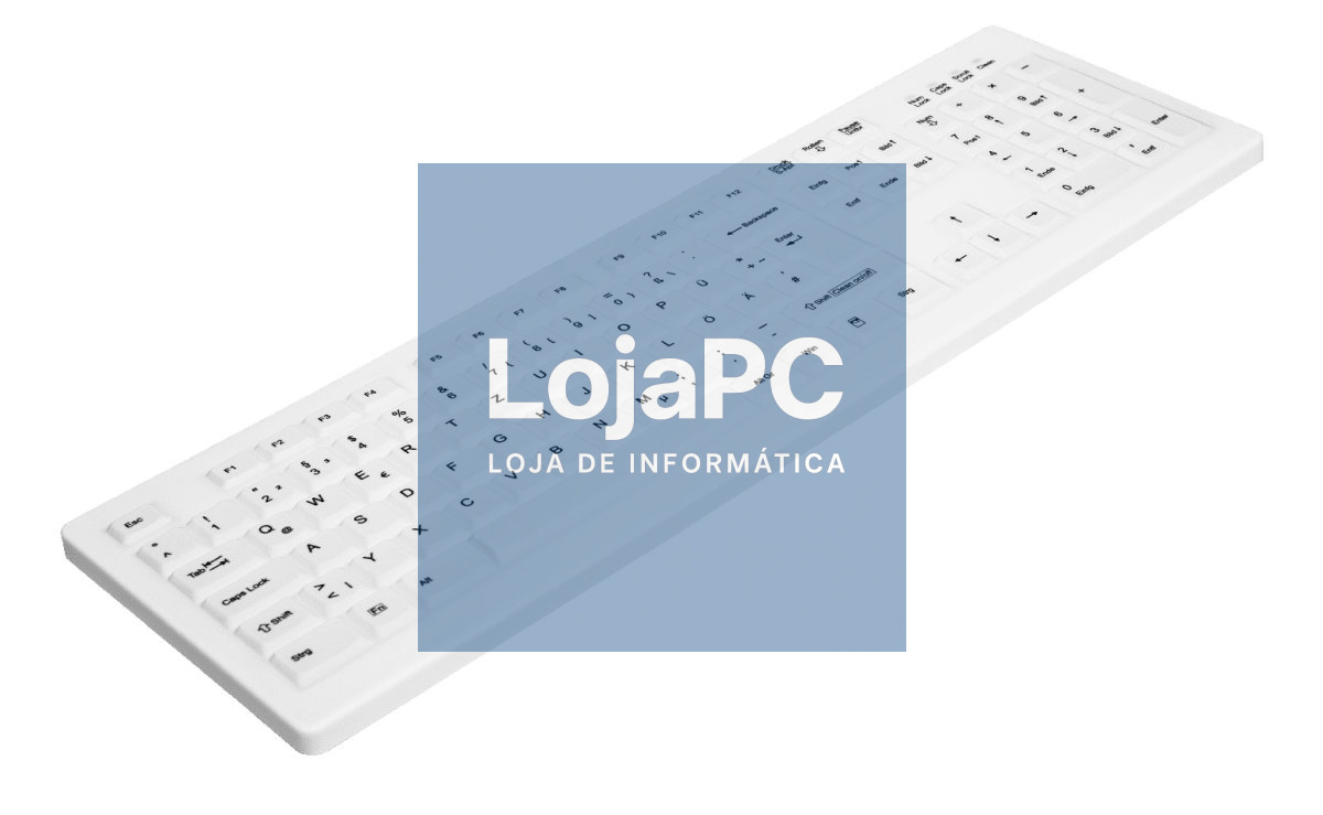 Cherry Teclado Lavable/Desinfectable USB Blanco
