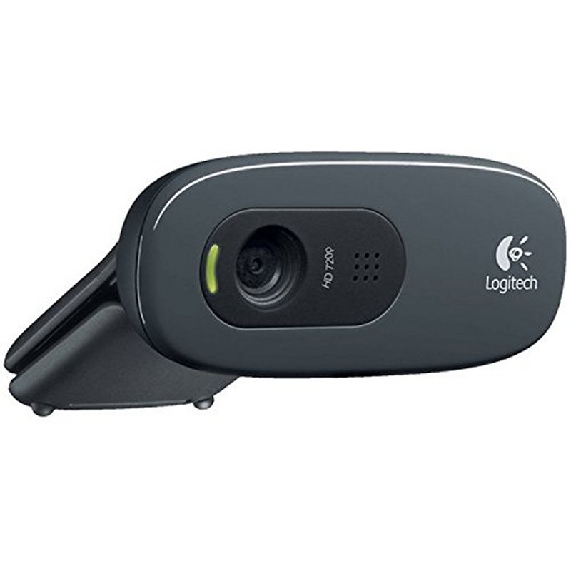 Logitech C270 WebCam HD 720p 3Mpx USB Negra — imagem 5