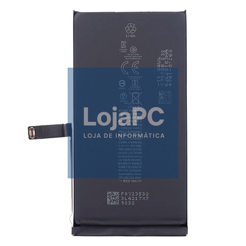 Bateria FRIA Compatível com iPhone 14 Plus