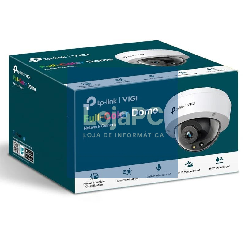 VIGI Cámara IP Domo C240 4MP Plást Full-Color 4mm — imagem 5