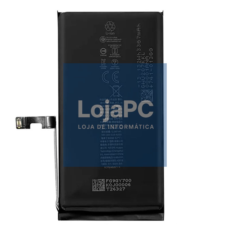 Bateria FRIA Compatível com iPhone 15 Plus