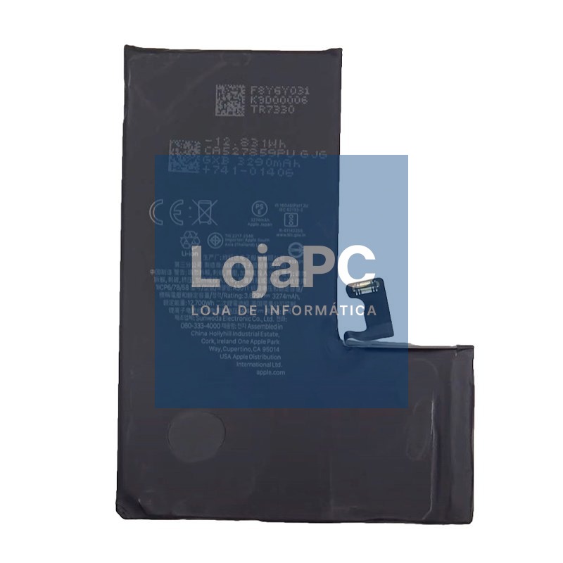 Bateria FRIA Compatível com iPhone 15 Pro