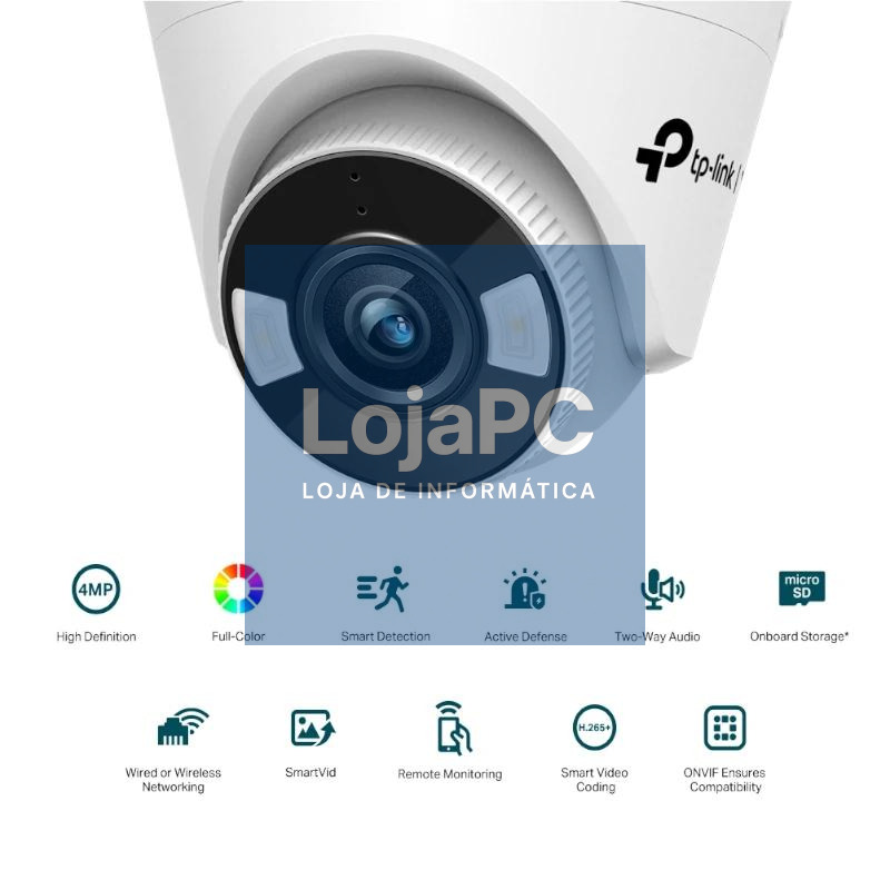 VIGI Cámara IP Turret C440-W 4MP Plástico FColor W — imagem 2