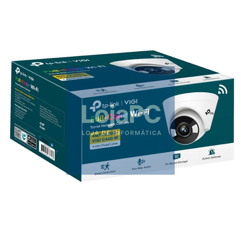 VIGI Cámara IP Turret C440-W 4MP Plástico FColor W — imagem 3