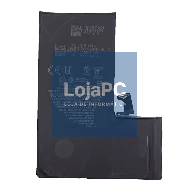 Bateria FRIA Compatível com iPhone 15 Pro Max