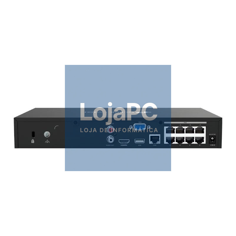 VIGI NVR1008H-8P Grabador IP Rack 01 HDD 08 C — imagem 2