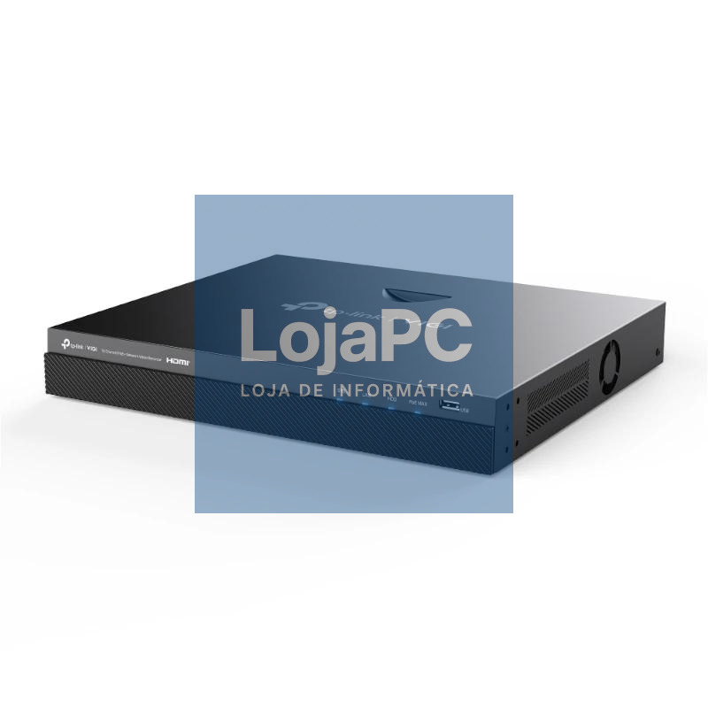 VIGI NVR2016H-16P Grabador IP Rack 02 HDD 16 C PoE — imagem 3