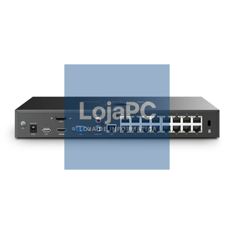 VIGI NVR2016H-16P Grabador IP Rack 02 HDD 16 C PoE — imagem 5