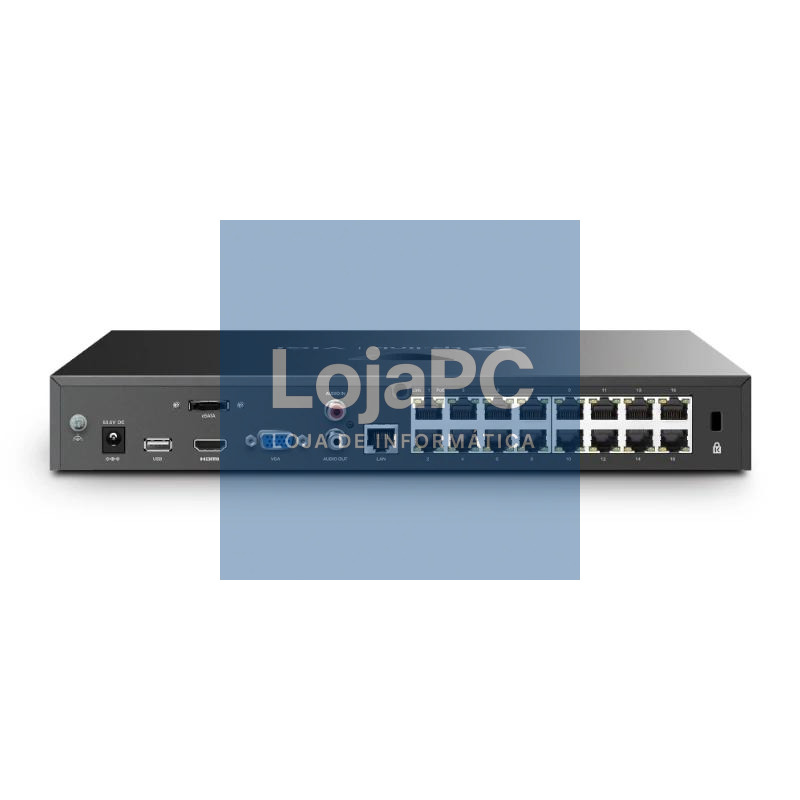 VIGI NVR2016H-16MP Grabador IP Rack 02 HDD 16 C Po — imagem 3