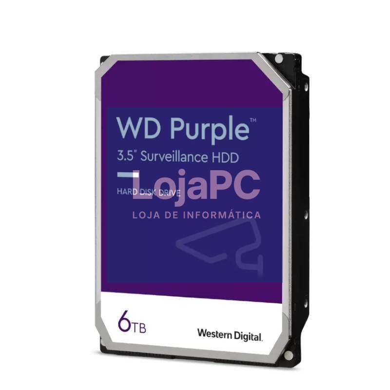 Western Digital Purple WD64PURZ 6TB SATA-600